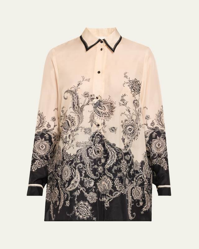 Rhiannon Relaxed Silk Shirt
